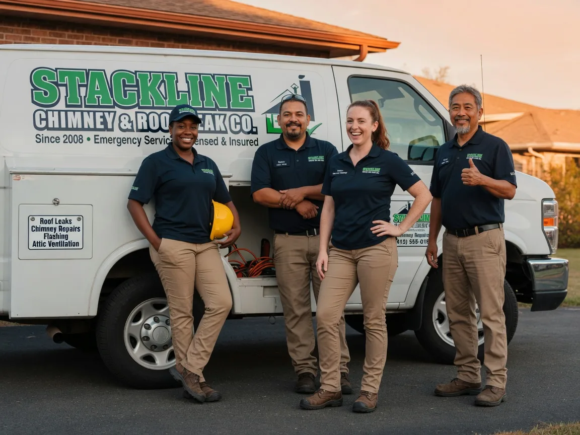 Chimney flashing repair company in Ashburn, MO